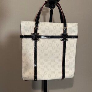 Loewe White Anagram Tote Bag - Authentic, Preloved